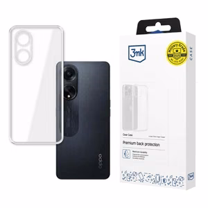 3mk Clear Case Oppo A98 5G:lle - läpinäkyvä