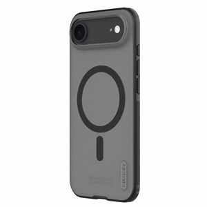 Nillkin Super Frosted Shield Pro MagSafe-yhteensopiva suojakuori iPhone 17 Air:lle - läpinäkyvä musta
