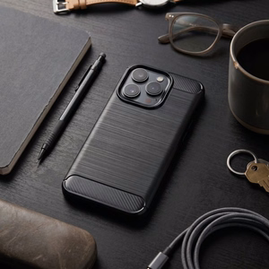 Case for iPhone 17 Pro / 18 Pro (low camera edge) Carbon 2.0 black