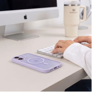 Tech-Protect BasicMag MagSafe suojakuori mallille iPhone 17 – mattalila