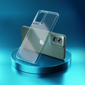 3mk Clear Case Motorola Moto G55 5G:lle - läpinäkyvä