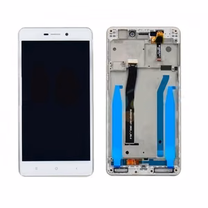 LCD-näyttö yhteensopiva Xiaomi Redmi 3 / 3S valkoinen kehyksellä HQ