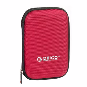 Orico PHD-25 suojakotelo 2.5 tuuman kannettavalle asemalle - punainen