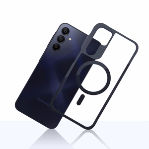 3mk Satin Armor MagCase Samsung Galaxy A15 5G:lle - läpinäkyvä