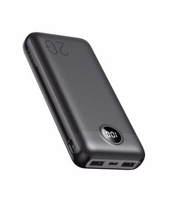 Ulkoinen akku Veger L20S (VP2039PD / W2039PD) PD QC3.0 2A 20000 mAh musta