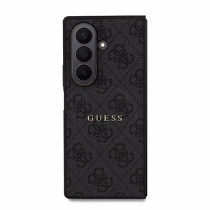 GUESS suojakuori SAMSUNG Z Fold7:lle GUHMZFD7P4MSEGCK (Magnetic 4G PU W/ Classic) musta
