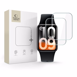 Tech-Protect Hydro Flex+ -hydrogeelikalvo, 2 kpl:n pakkaus, Xiaomi Smart Band 10 Pro -mallille