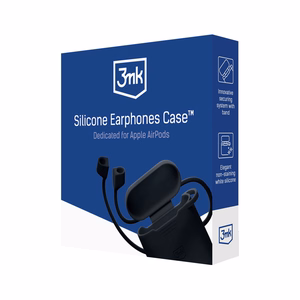 3mk Silicone silikonikuori Apple AirPods 3. sukupolvi - musta
