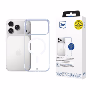 3mk Just20g MagCase iPhone 17 Pro:lle - Läpinäkyvä