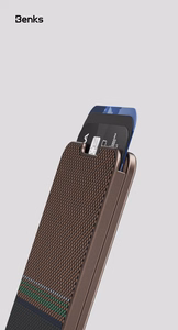 Benks Wallet Magnetic ArmorGo Kevlar Stand Gold