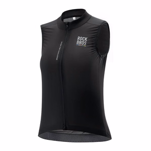 Rockbros TLMJ003 ROAD TO SKY Women's Lightweight Breathable Cycling Vest S - Black