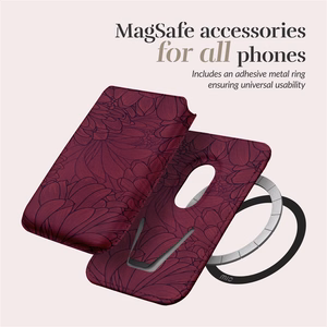 MIO Berry Blooms Magsafe suojakuori korttipidikkeellä