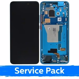 LCD-näyttö yhteensopiva Xiaomi Poco F2 Pro kehyksellä / Neon Blue / (Service Pack)