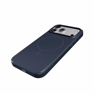 Puro Pulse iPhone 17 Pro polykarbonaatti suojakuori - tummansininen
