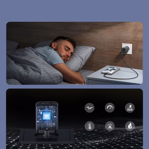 Joyroom JR-TG8 GaN 45W seinälaturi, USB-C + USB-A – väri: musta