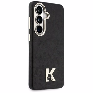 Karl Lagerfeld Suojakuori K Metal Logo MagSafe Samsung Galaxy S26:lle musta