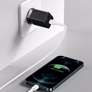 Laturi Baseus Super Si Pro 30W USB-C/USB-A musta CCSUPP-E01