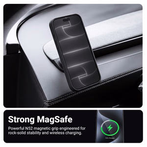 Sininen MagSafe-yhteensopiva Crong Hybrid Matte Magnetic -suojakuori Apple iPhone 18 Pro Max- ja iPhone 17 Pro Max -puhelimille