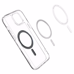 Spigen Ultra Hybrid MagSafe Suojakuori iPhone 15 Plus:lle - Hiili