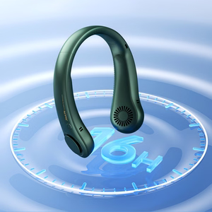 Jisulife Life3 kannettava USB-niskatuuletin, vihreä