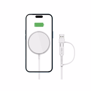 Tech-Protect QI15W-A44 Magnetic Wireless Charger with MagSafe - White