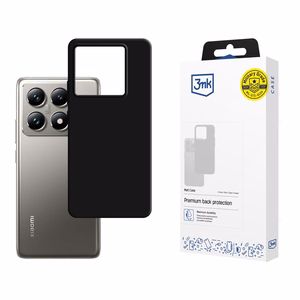 3mk Matt Case Xiaomi 14T Pro:lle - Musta