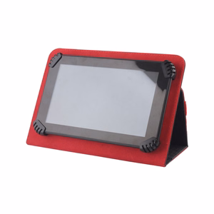 Yleiskotelo ORBI tabletille 9-11'' (L27 x W20 cm) musta-punainen