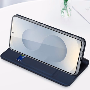 Dux Ducis SKIN PRO lompakkosuojakuori Samsung S25 Edge sininen