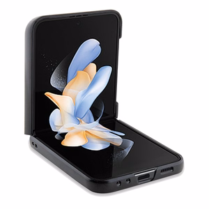 Mercedes nahkainen Urban-suojakuori Samsung Galaxy Z Flip 5:lle - musta