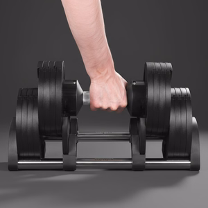 REBEL ACTIVE säädettävä valurautainen käsipaino, 36 kg, säätöväli 2 kg
