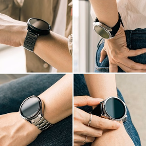 Ringke Slim 2-pack Suojakuori Samsung Galaxy Watch 6 Classic 43mm:lle - Musta ja Läpinäkyvä