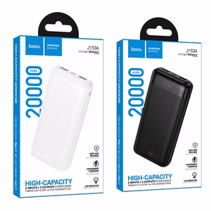 Hoco J153A -varavirtalähde, 20000 mAh, 2 A, 10 W, valkoinen