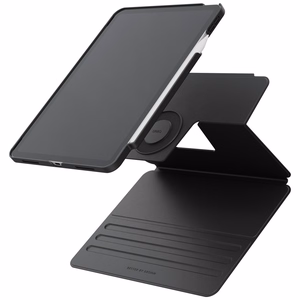 Uniq Rovus Snapmount Magneettinen 360 pyörivä irrotettava Suojakuori iPad Air 11 2024 / 2025 / iPad Air 10.9 2020 / 2022 - musta