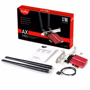 Cudy WE3000S verkkokortti sisäinen WLAN / Bluetooth 2400 Mbit/s