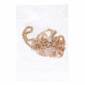 CHAIN #83 Puhelimen nauha / narun pituus 80 cm (40 cm silmukassa) / kaulaan - kultainen