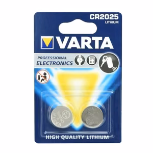 VARTA CR2025 3V litiumparisto, 2 kpl