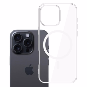 3mk Clear MagCase suojakuori Apple iPhone 16 Pro Max:lle