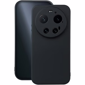 Silicone Case for Xiaomi 17 Ultra Black