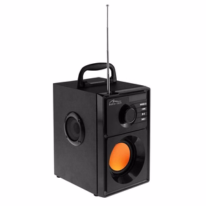 Media-Tech Boombox BT MT3145 V2 – kannettava stereokaiutin, 15 W, musta