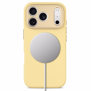 Tech-Protect Uniq MagSafe CC -suojakuori iPhone 18 Pro / 17 Pro -malleille, keltainen