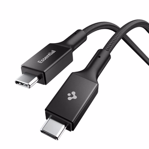 Spigen EB10010CC 100W 100 cm Kaapeli - Musta