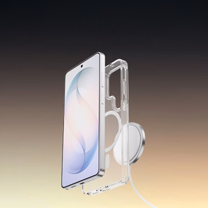 Rock Crystal Transparent Series Magnetic Case for Samsung Galaxy S26 Plus transparent