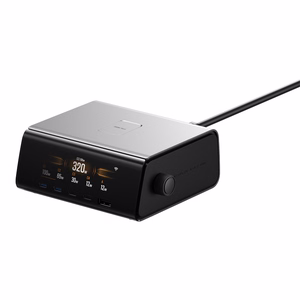 EcoFlow RAPID Pro 320W telakka-asema, 4xUSB-C, 1xUSB-A, GaN