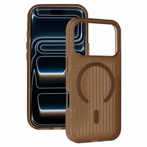 Tel Protect Twist Magsafe Case for Iphone 16 Pro coffee brown