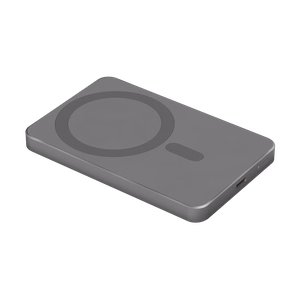Krüger&Matz magneettinen langaton varavirtalähde, 5000 mAh, harmaa