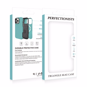 Perfectionists Triangle Mag Case iPhone 11 purple