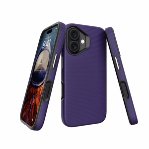 Perfectionists Triangle Mag Case iPhone 11 purple
