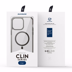 Dux Ducis Clin2 kotelo iPhone 14 Plus magneettinen suojus MagSafe harmaa