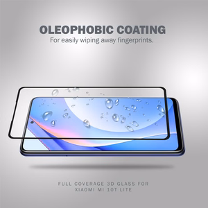 Crong 3D Armor Glass Full Glue 9H karkaistu näytönsuojalasi Xiaomi Mi 10T Lite -laitteelle