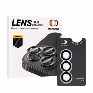 Tempered glass Tel Protect 3D Lens Aramid Series on camera for Samsung Galaxy S26 Plus (lens 3 pieces)